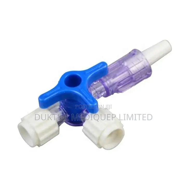 Medical Three Way Stopcock/ 3 Way Luer Lock Valve 1pc