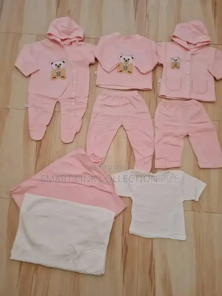 8 PCS Fleece Receiving Set