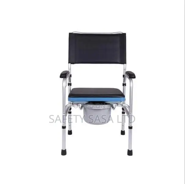The Elderly Portable Mobile Toilet Bath Chair Wheelchair