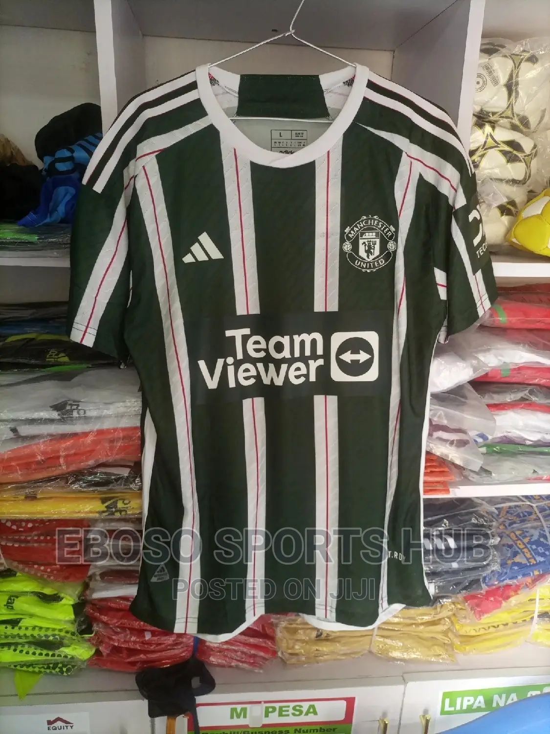 Manchester United Green Jersey