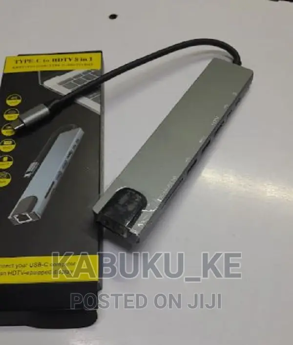 8 IN 1 USB C to HDMI Docking Station Multiport Adapter