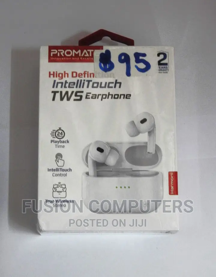 High-Definition ANC TWS Earphones With Intellitouch