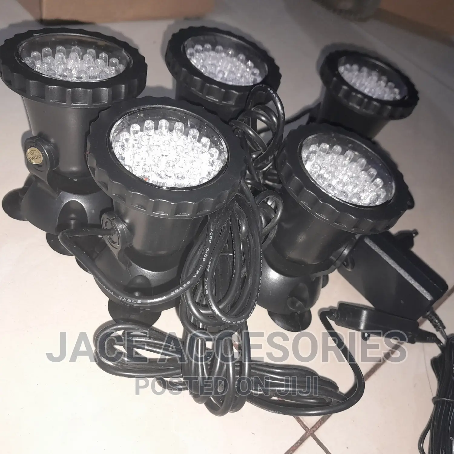 Multicolor 5 in 1 Submersible Lights 100% Waterproof