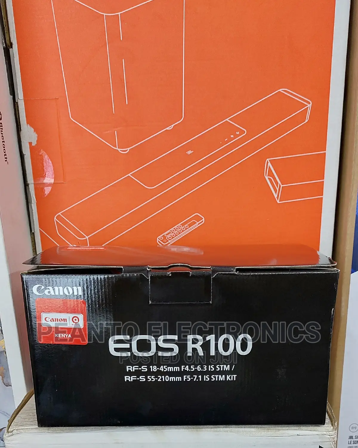 Canon EOS R100 Mirrorless With RF-S 18-45mm+55-210mm Zoom