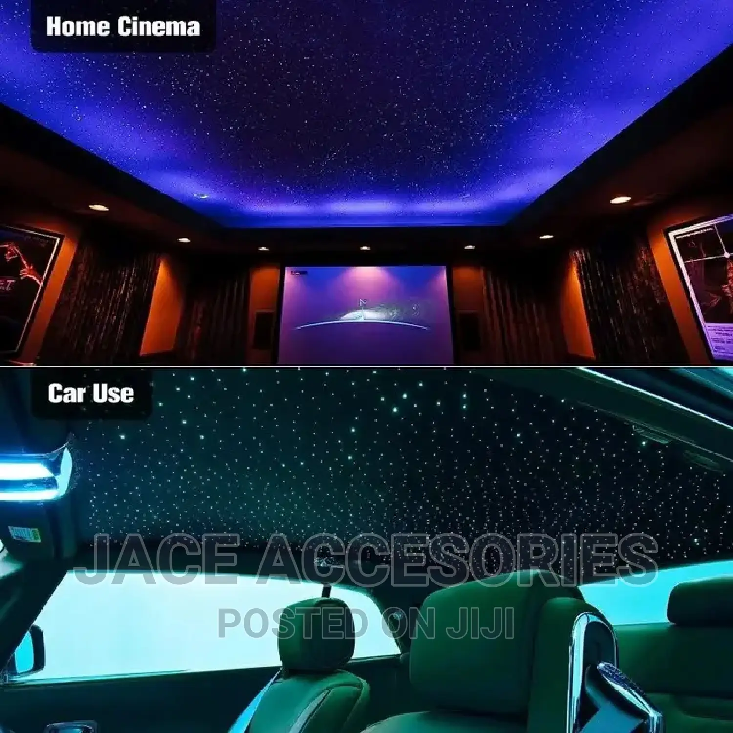 Car/Living Room Ceiling Starlight Kit