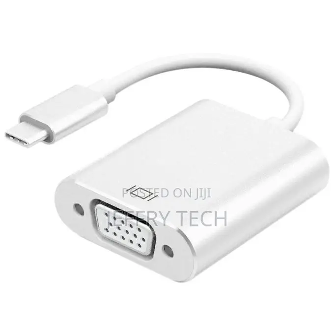 USB 3.1 Type C USB-C to VGA Adapter With Aluminium Case For