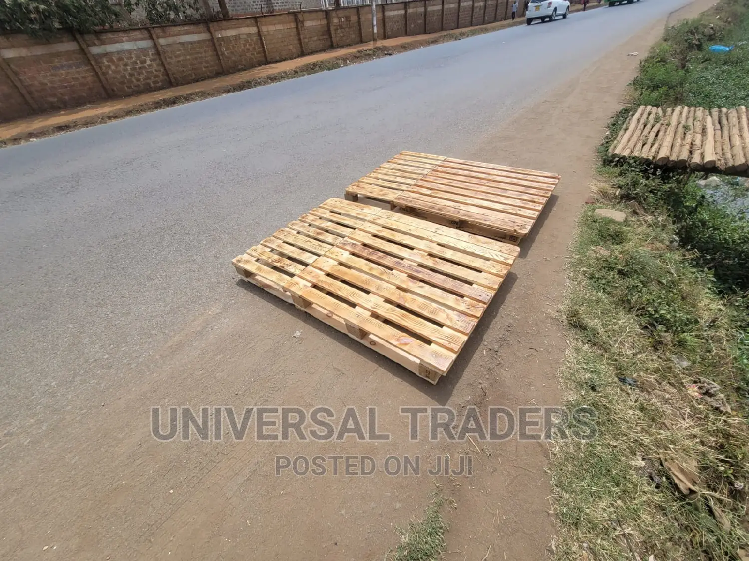 Pallets - Torched Pallets Bed - 5x6 Pallets Bed