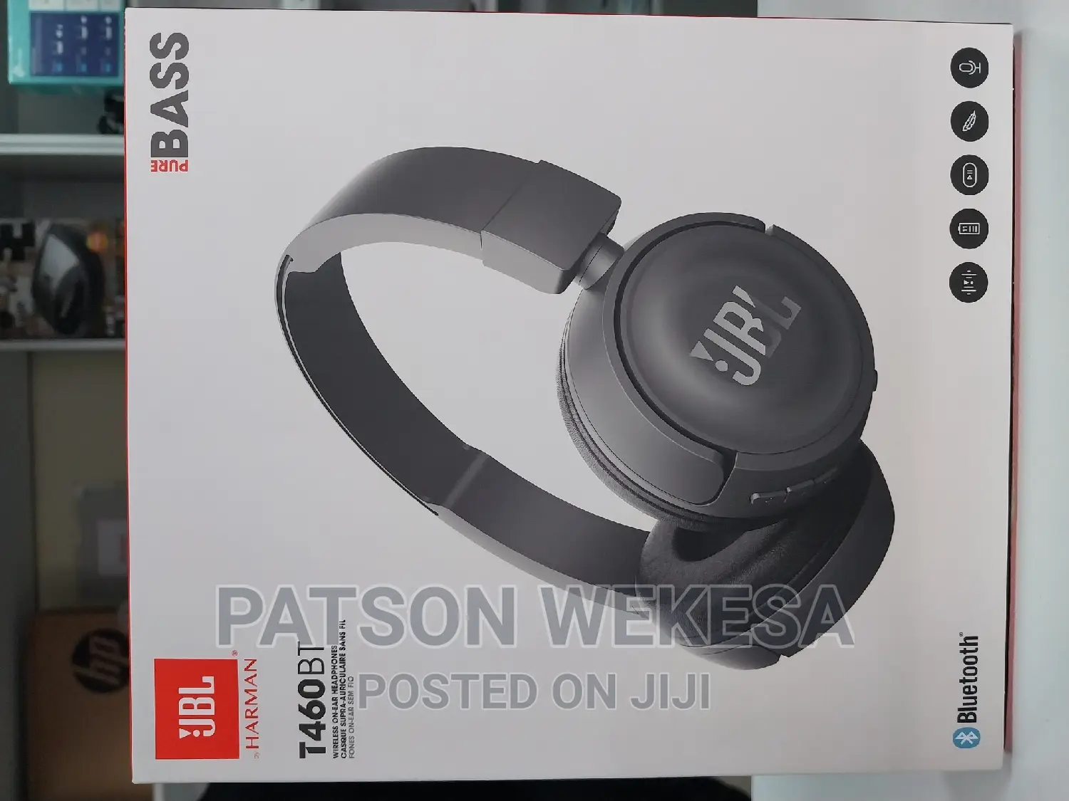 JBL T460BT Wireless Headphones