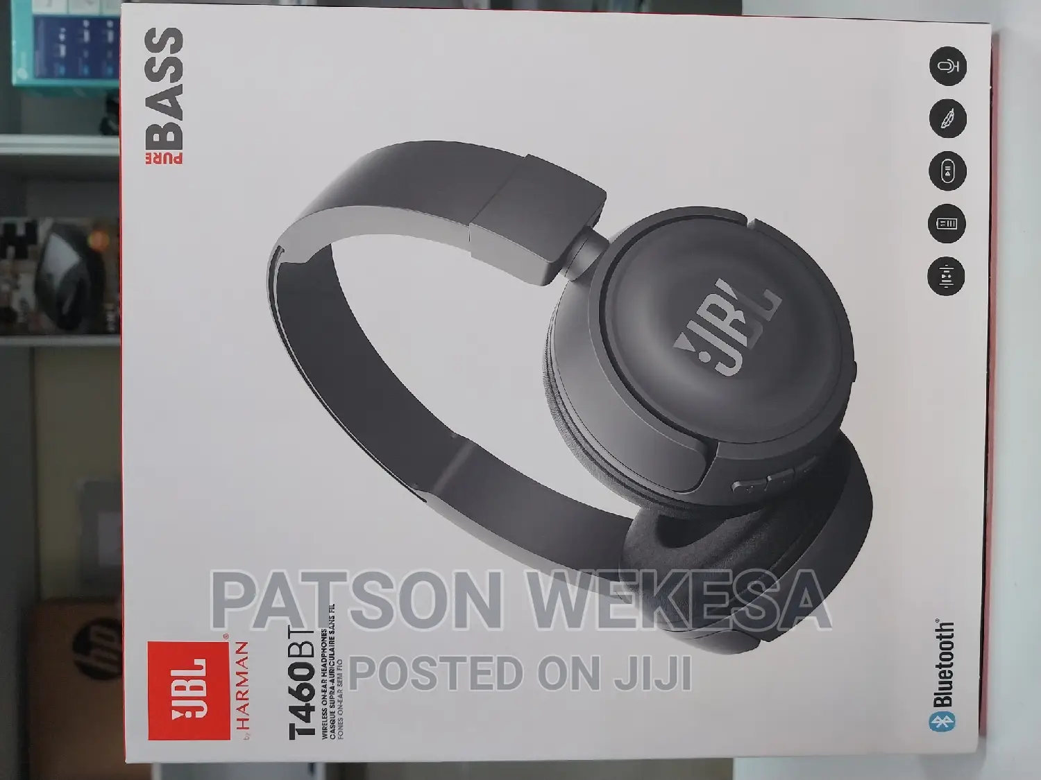 JBL T460BT Wireless Headphones