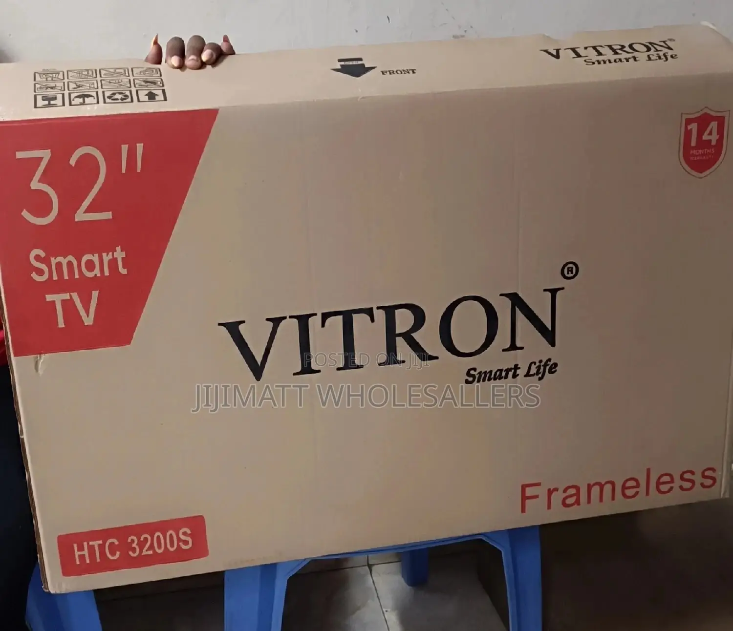 VITRON 32 Inches Smart TV Frameless