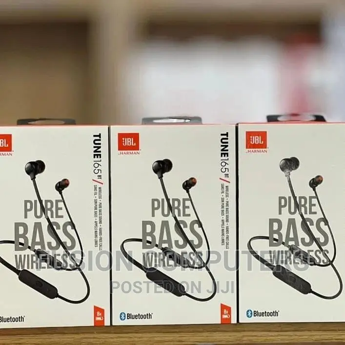 JBL Tune 165BT Wireless in Ear Neckband Headphone With Mic