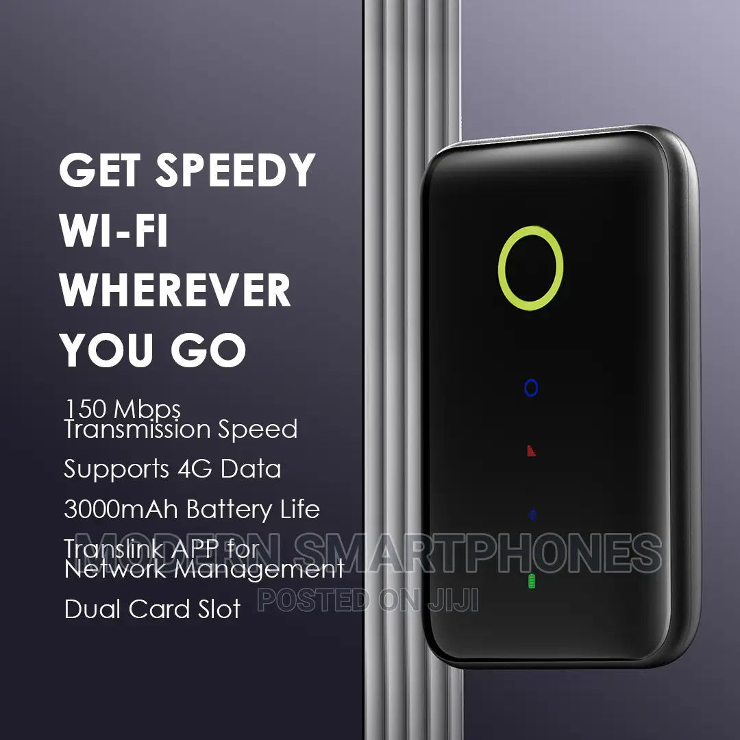 Oraimo Hotspot Elf 2 Mifi 150 MBPS 4g Data Speedy Wi-Fi