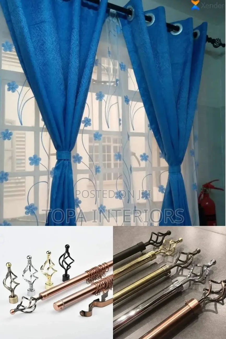 Curtains and Accessories Available Per Metre House Curtains