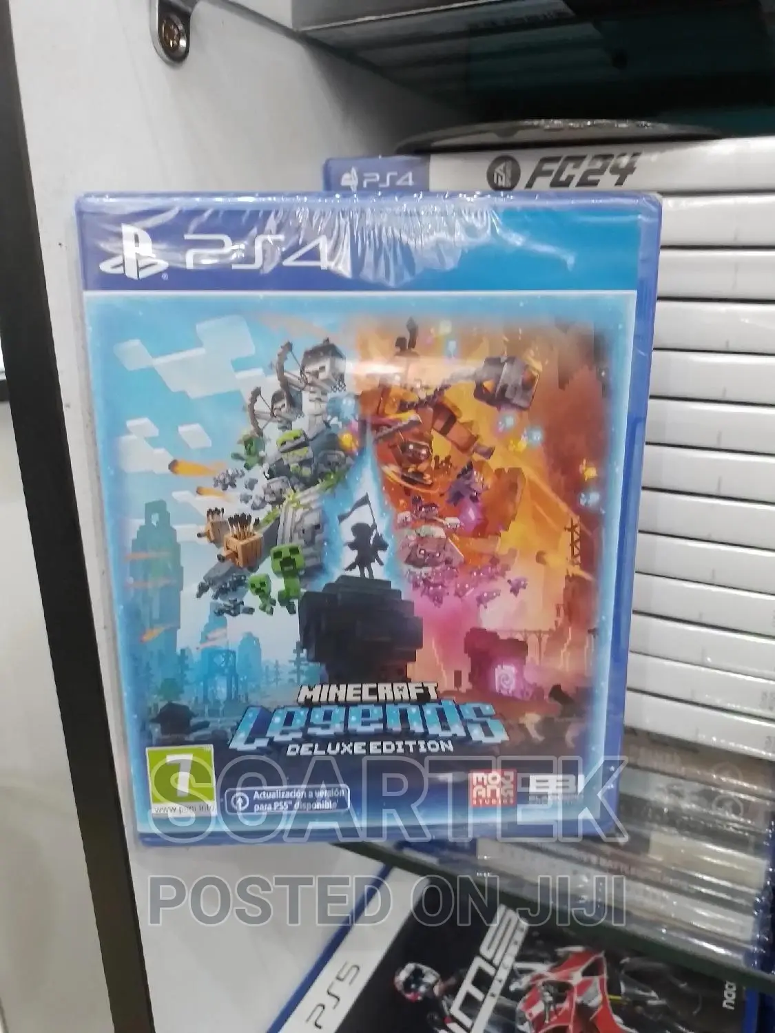 Ps4 Minecraft Legends Deluxe Edition