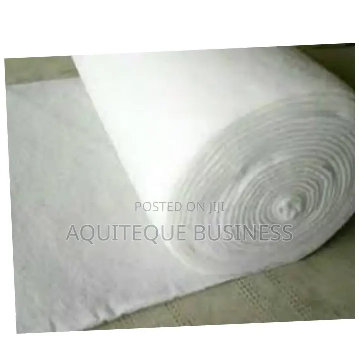 White in Color Geotextile