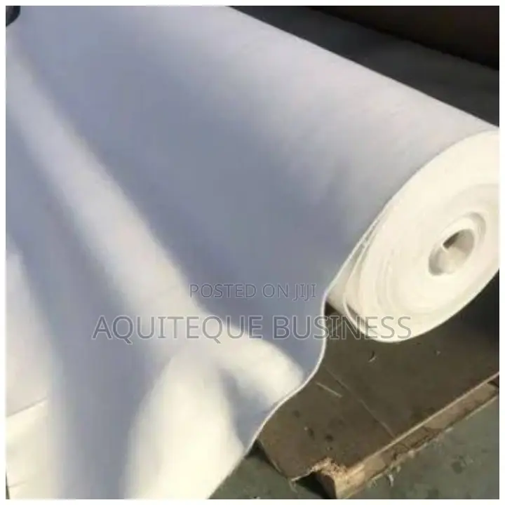 White in Color Geotextile