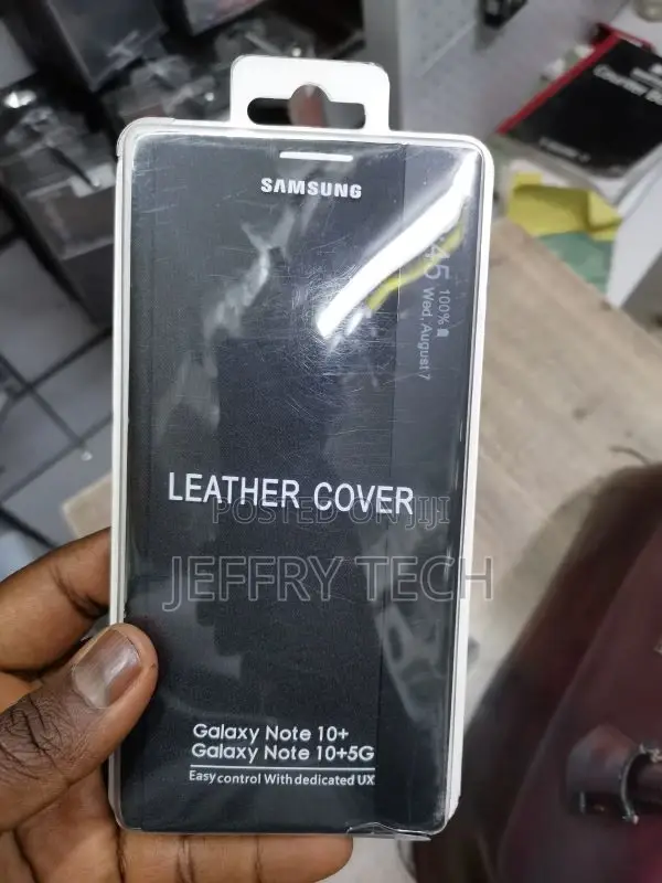 Samsung Galaxy Note 10 Plus Original Clear View Flip Cover -