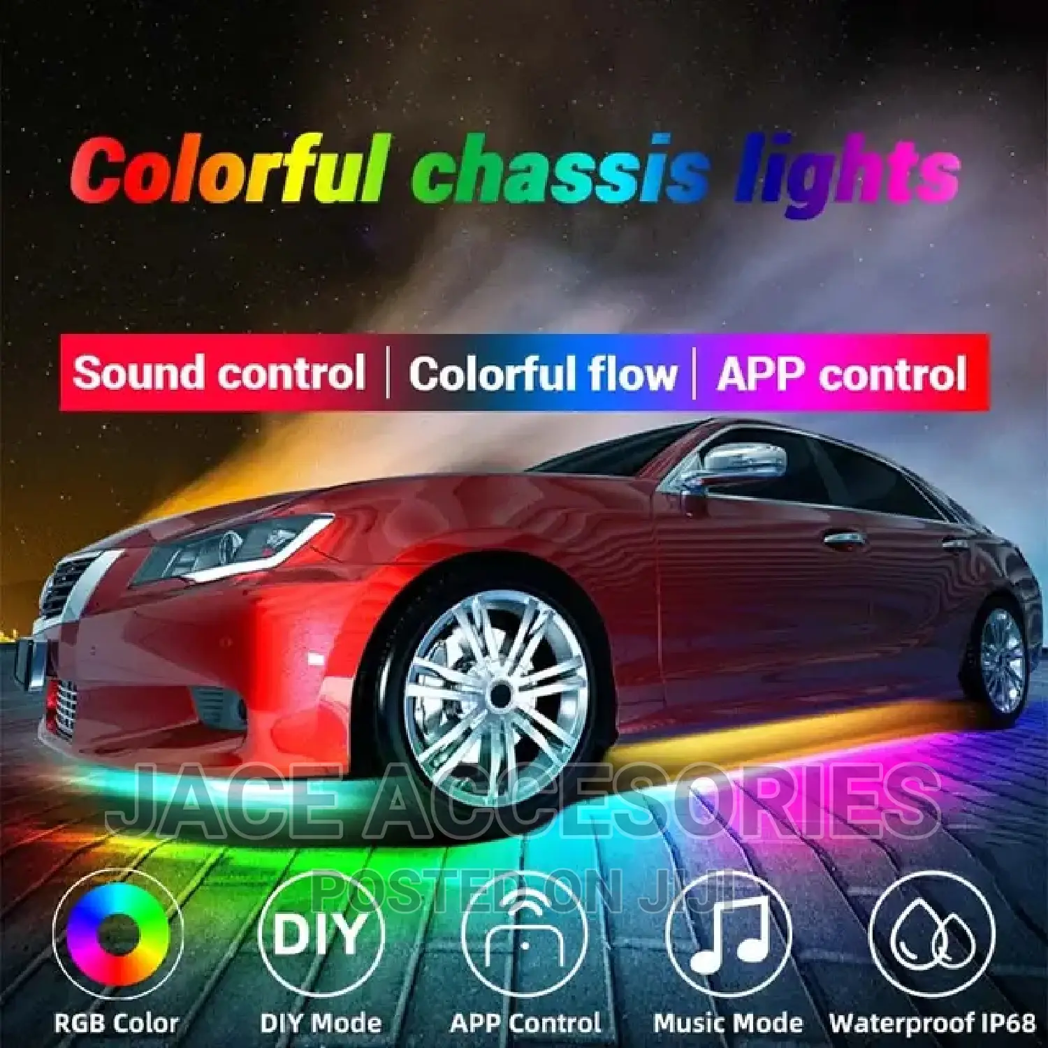 Car Underglow Lights Dream Color