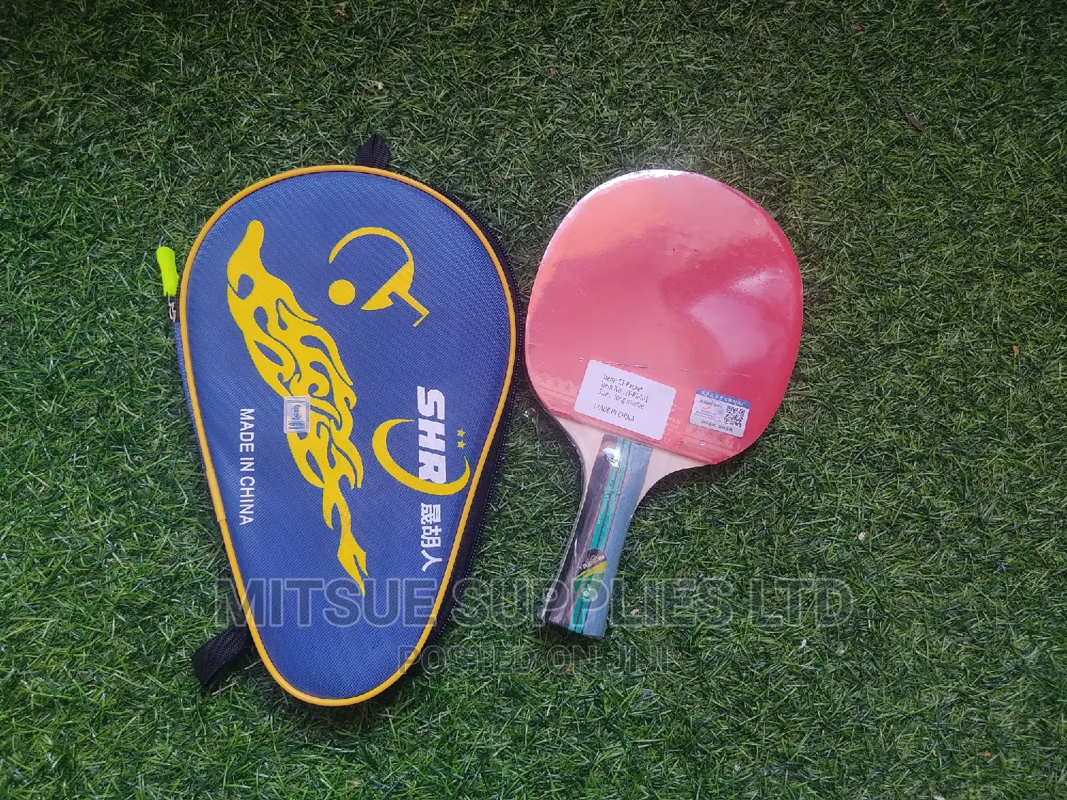 Table Tennis Racket With Bag 2 Star- Single