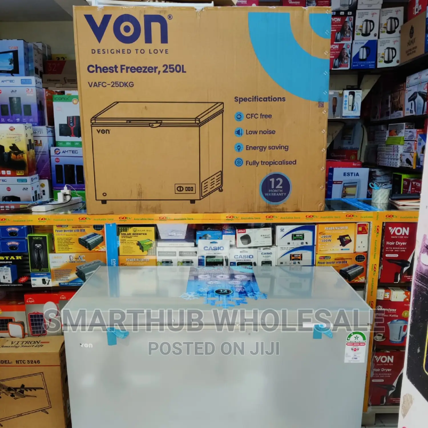 *Von 250L Chest Freezer Chest Freezer