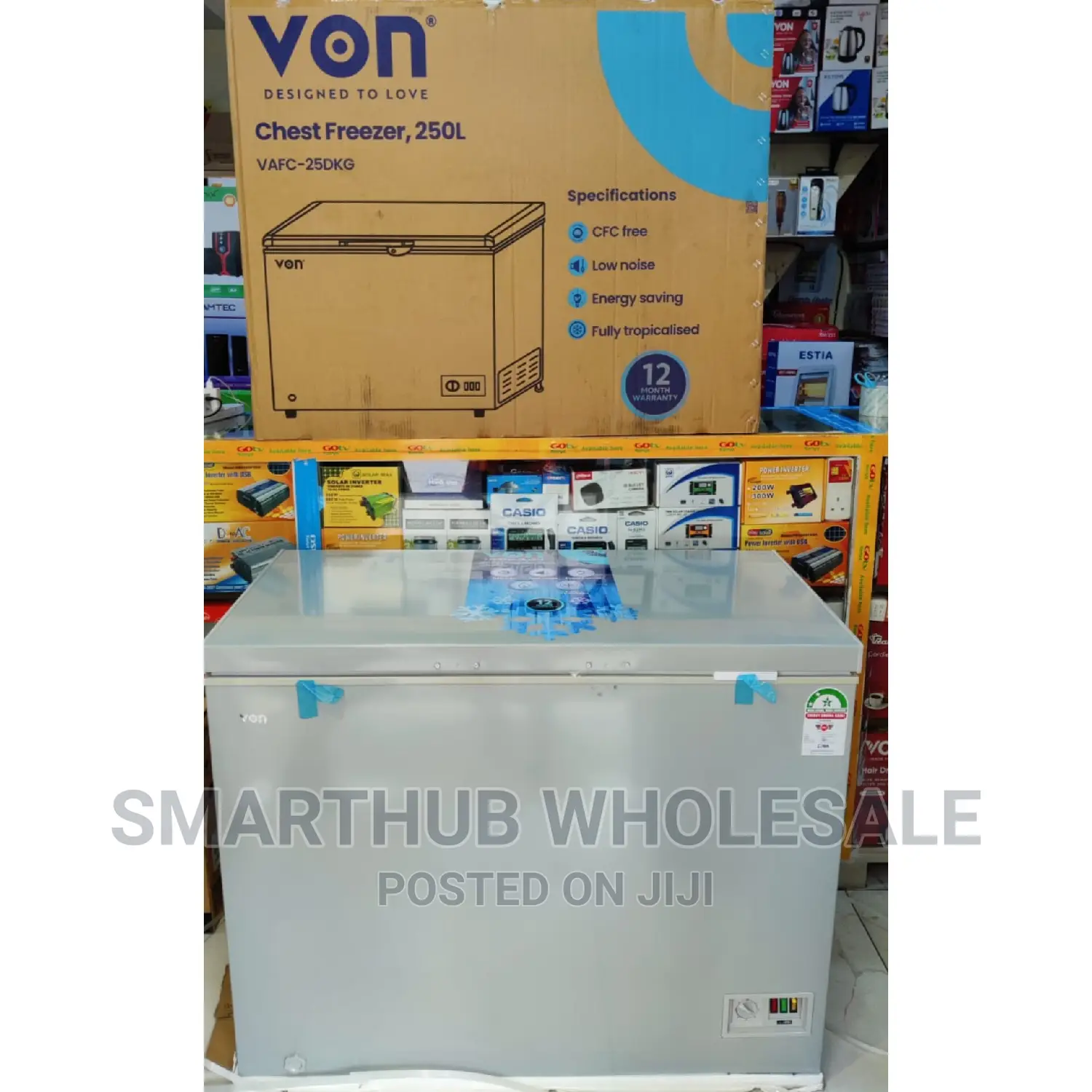 Von 250L Chest Freezer Chest Freezer 250l