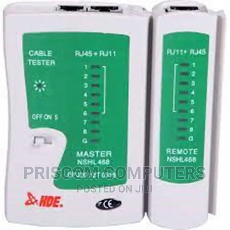 Professional Network Cable Tester RJ45 RJ11 LAN Cable Teste