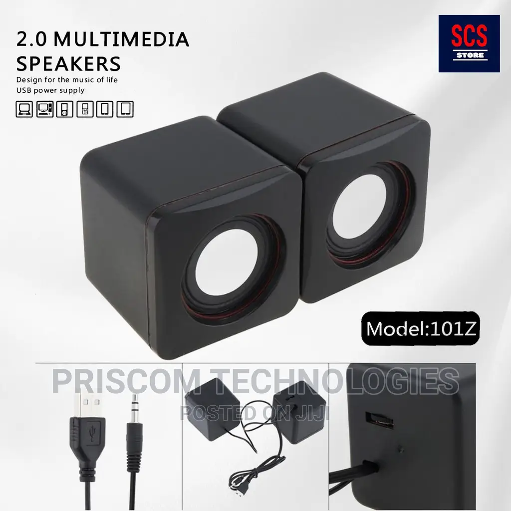 Desktop Laptop USB Multimedia Speaker, Computer Speakers