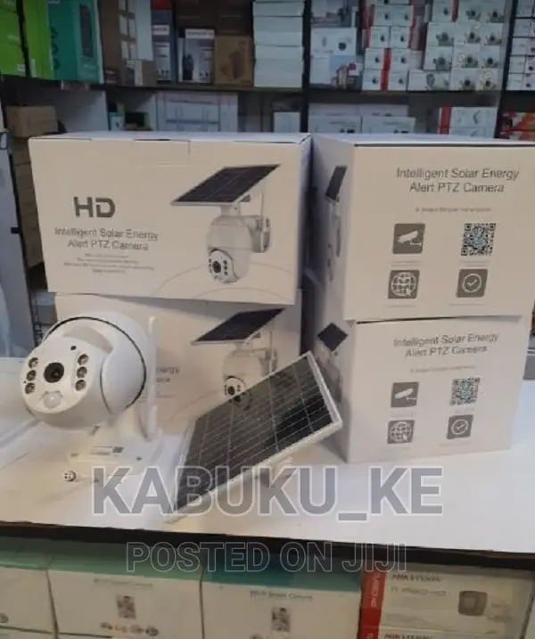 360 Degrees Solar PTZ CCTV Smart Camera With 4G SIM Card