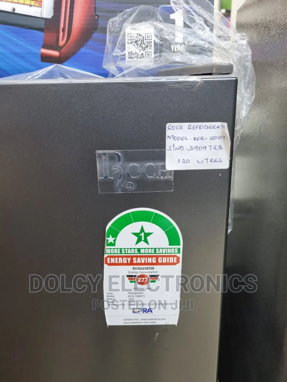 Roch Double Door Refrigerator 120litres – RFR-150-DT