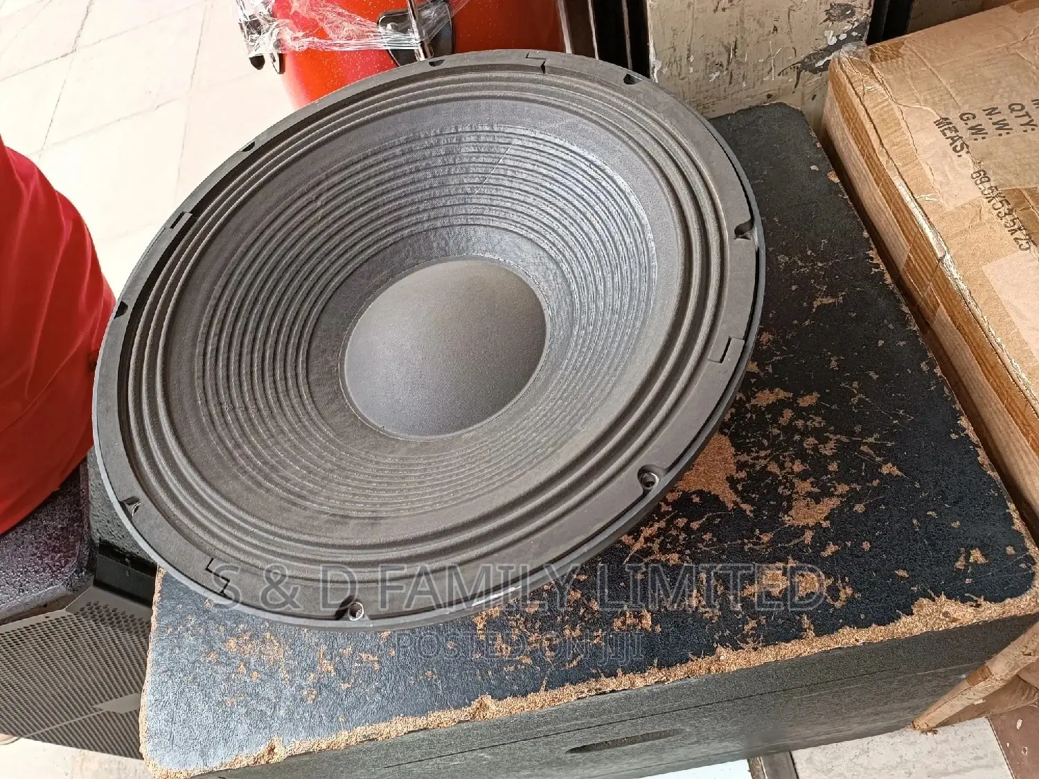 18 Inches Neodymium Ex-Uk Naked Bass Speaker