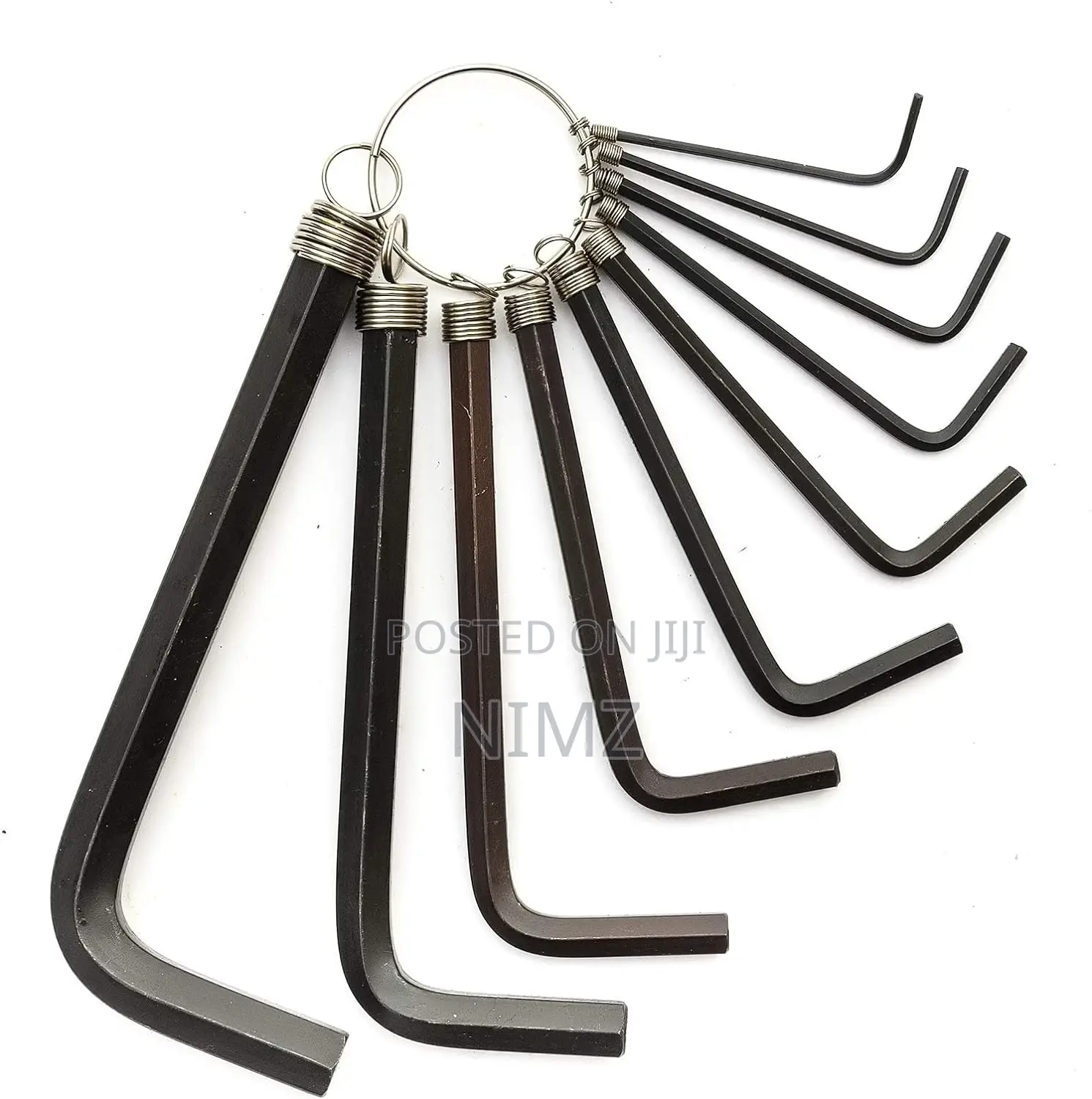 Tolsen 10pcs Hex Key Set on Ring