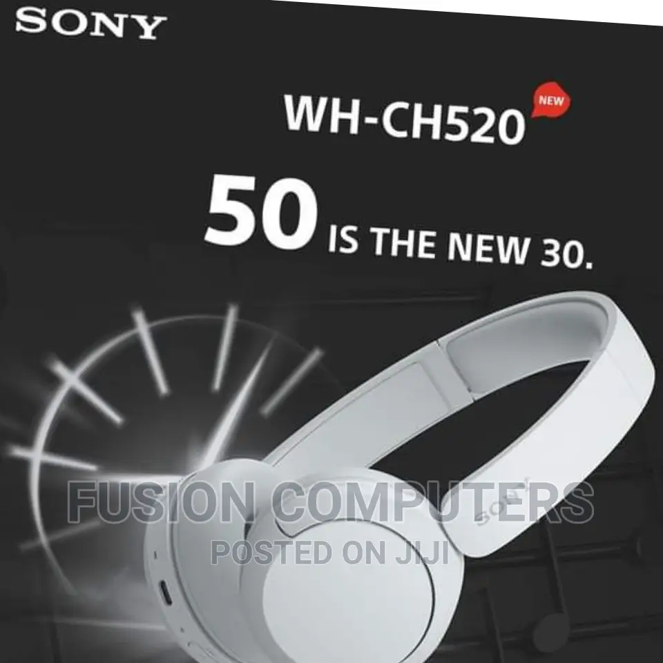 Sony Wh-Ch520 Wireless Headphones Bluetooth on-Earheadset