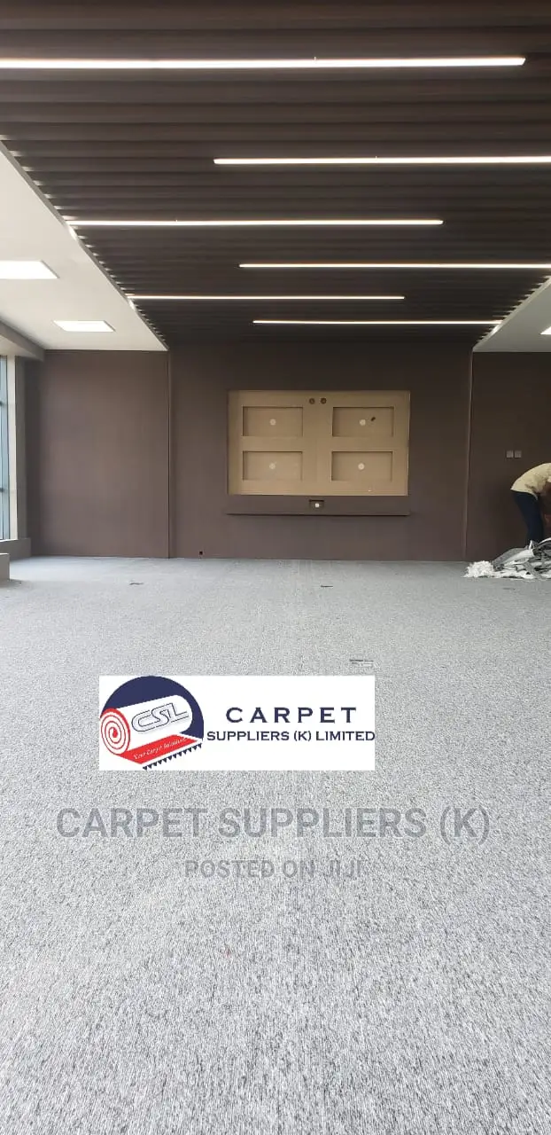 Grey Wall to Wall Carpet