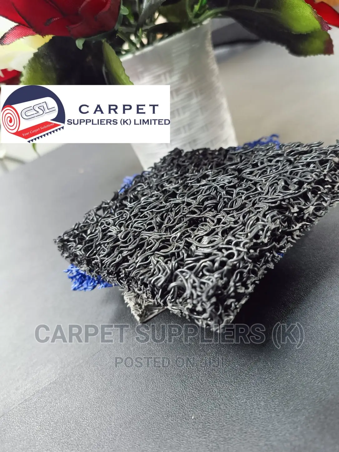 Black Coil Mat