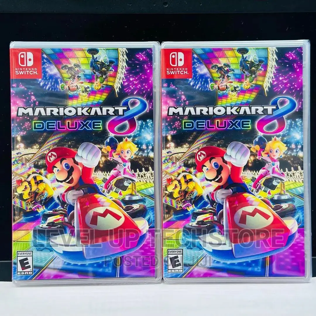 Mario Kart 8 Deluxe Nintendo Switch Game - New