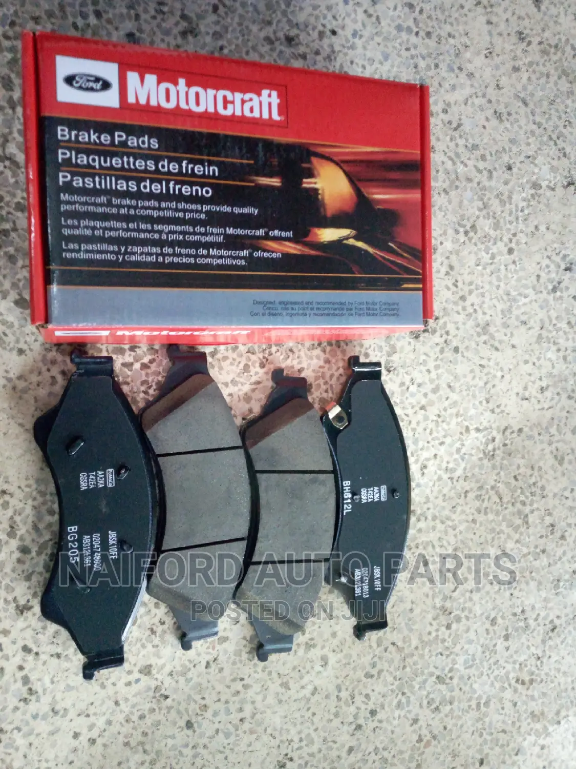 Ford Motor Craft Brake Pads/Ranger/Raptor/Everest