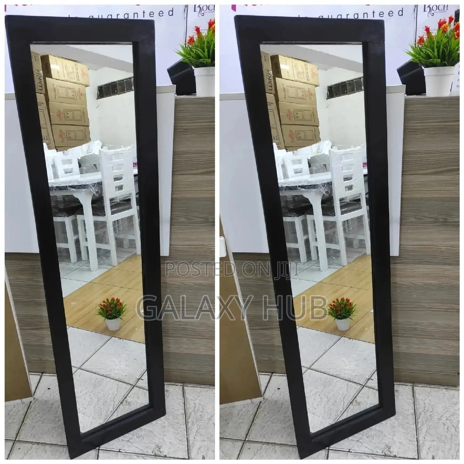 Dressing Mirrors White and Black