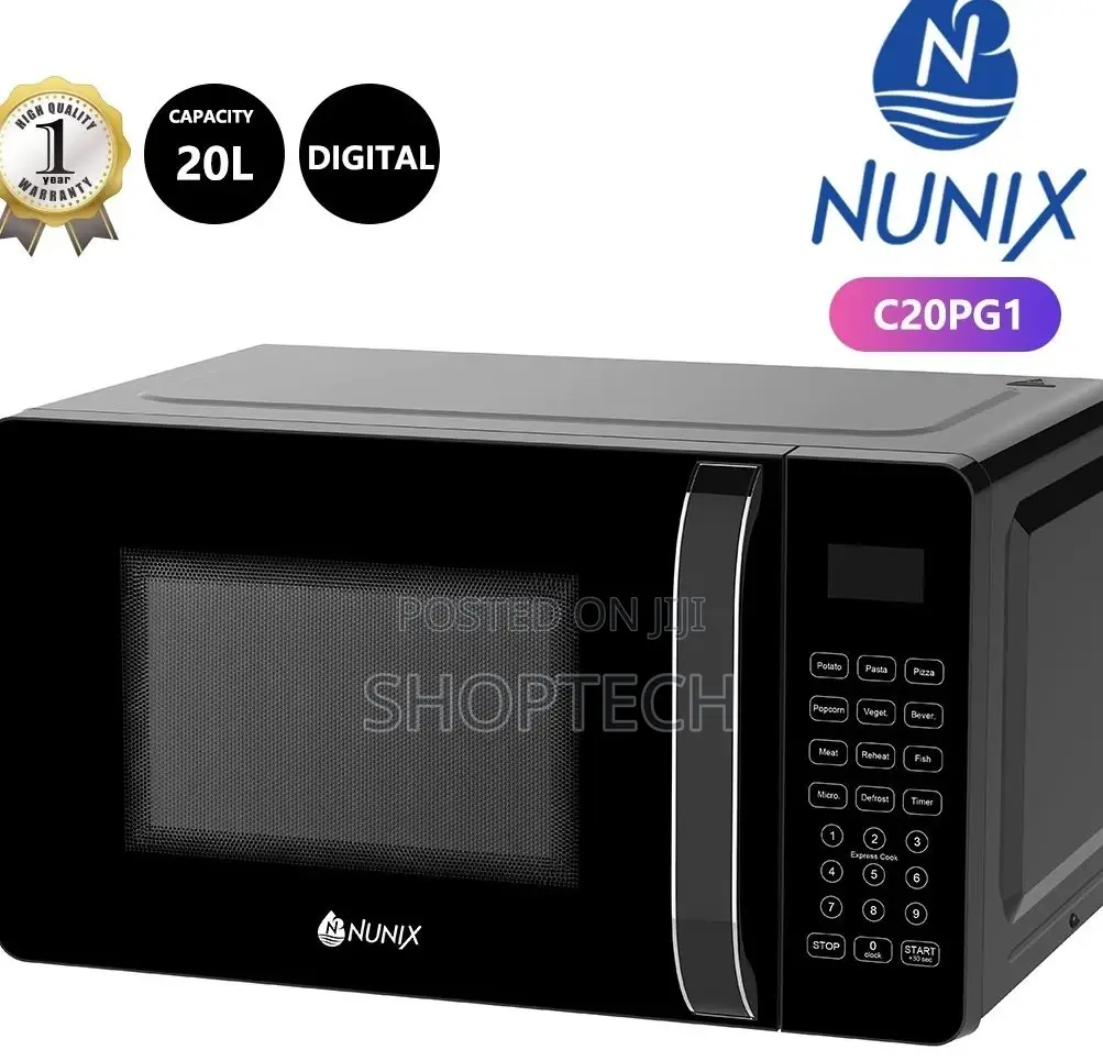 Nunix 20ltr Digital Microwave