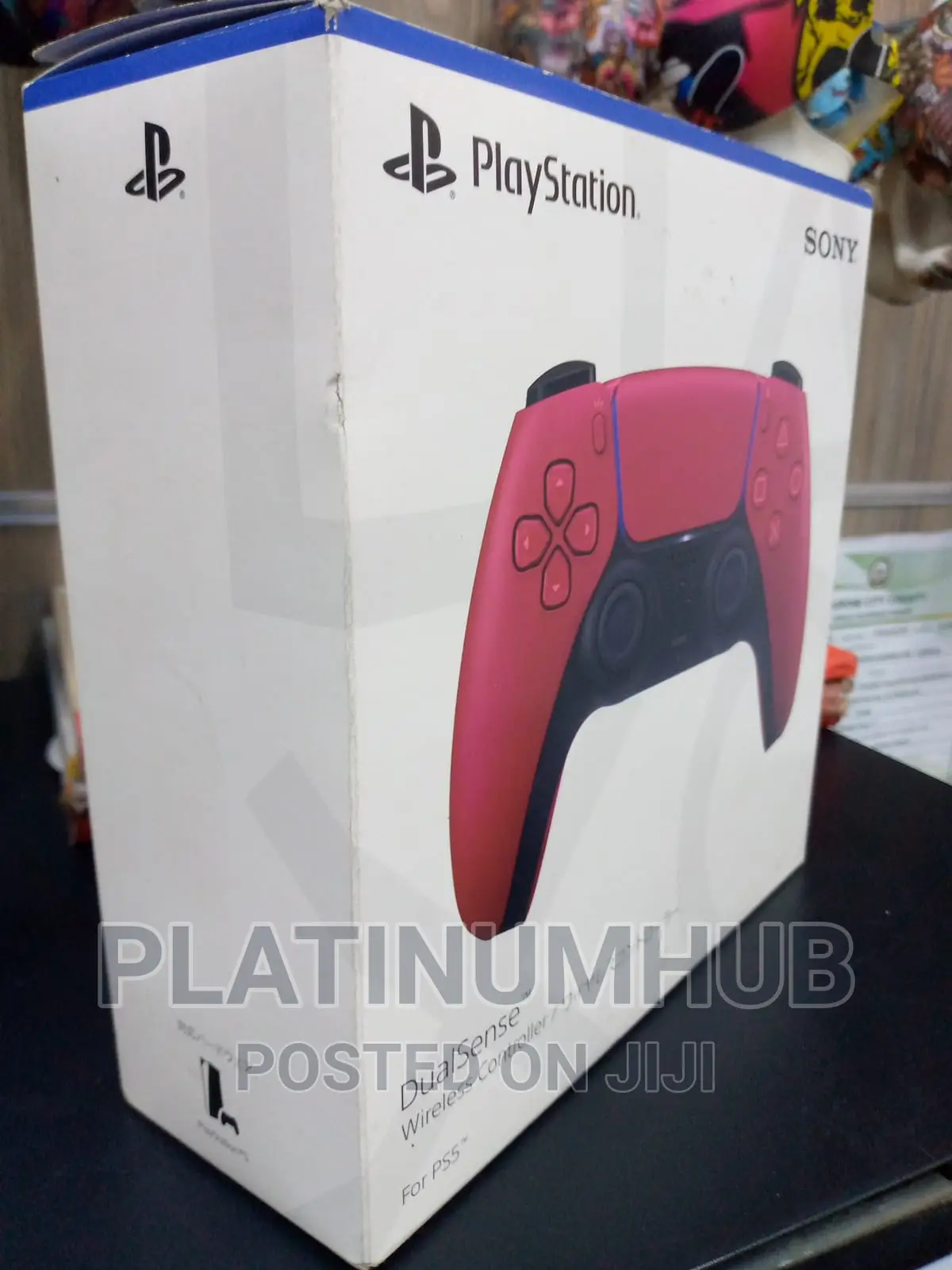 Red Wireless Pad Ps 5