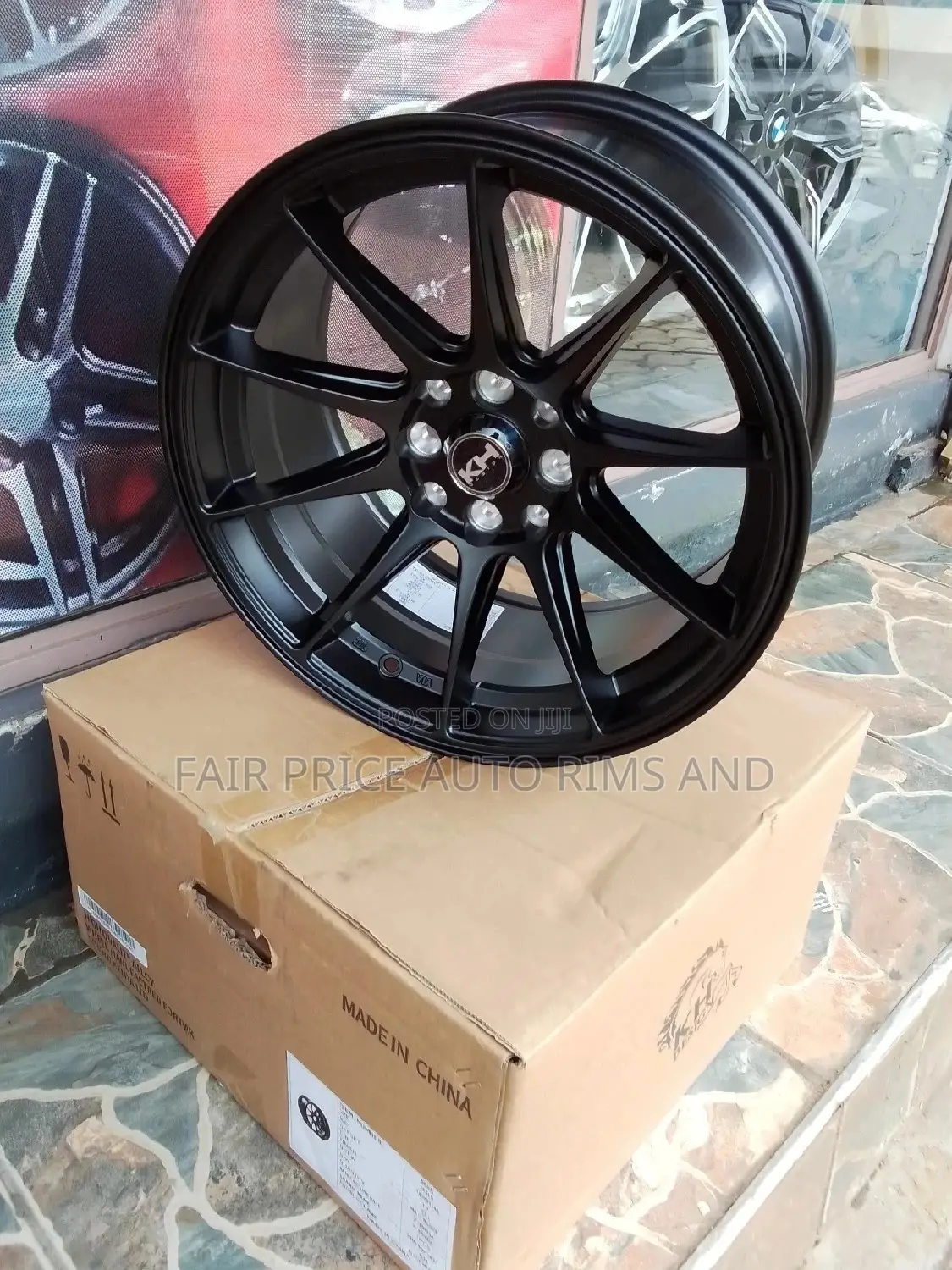 Rims 16" 4* 8* 100* 114.3 Offset Kh Design