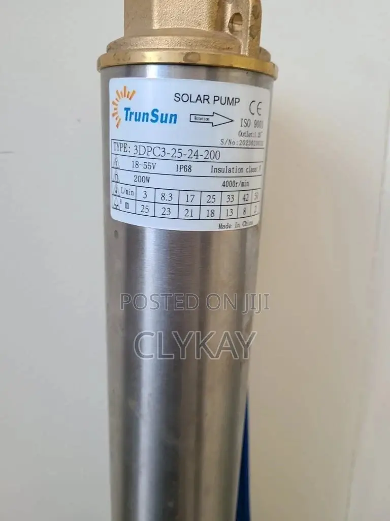 Solar DC Submersible Pump