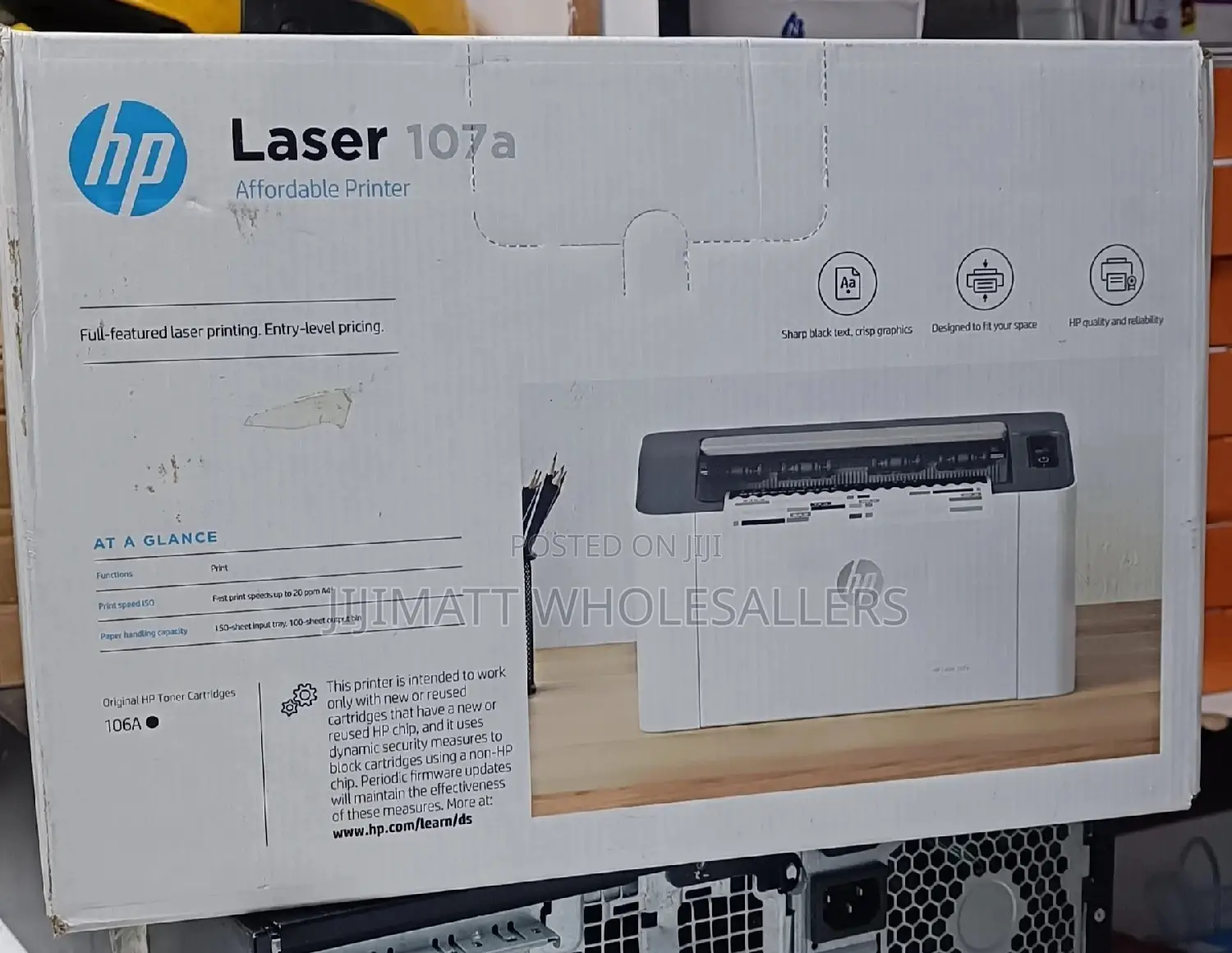 Printer//HP Laserjet M107a Monochrome Laser Printer