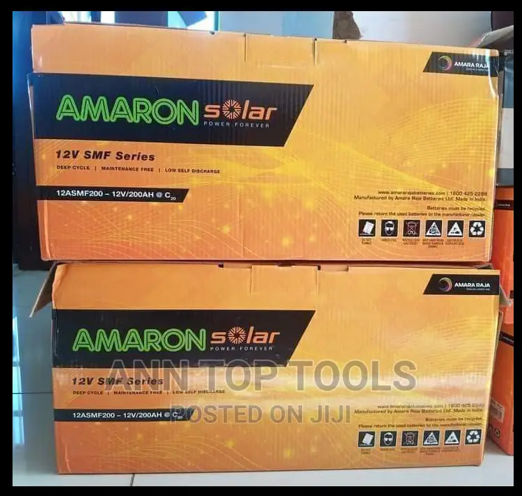 Amaron Quanta Solar Battery 12v 26ah