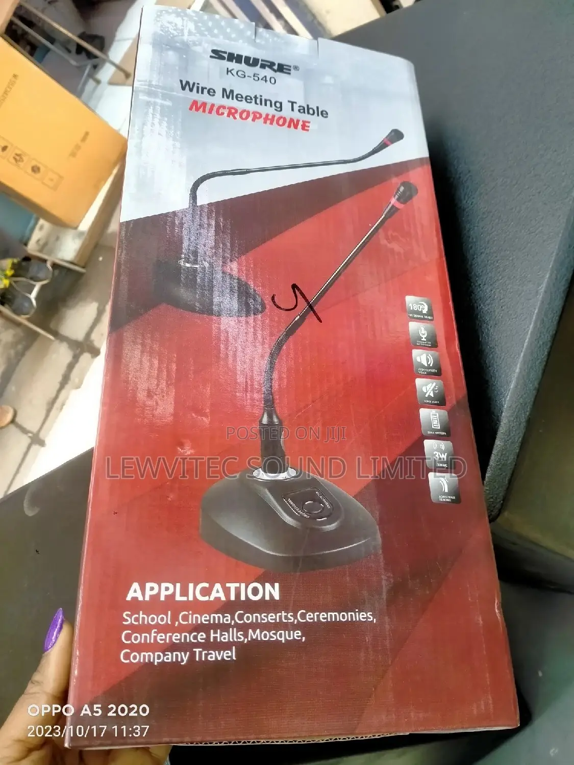 Shure Wire Meeting Microphone