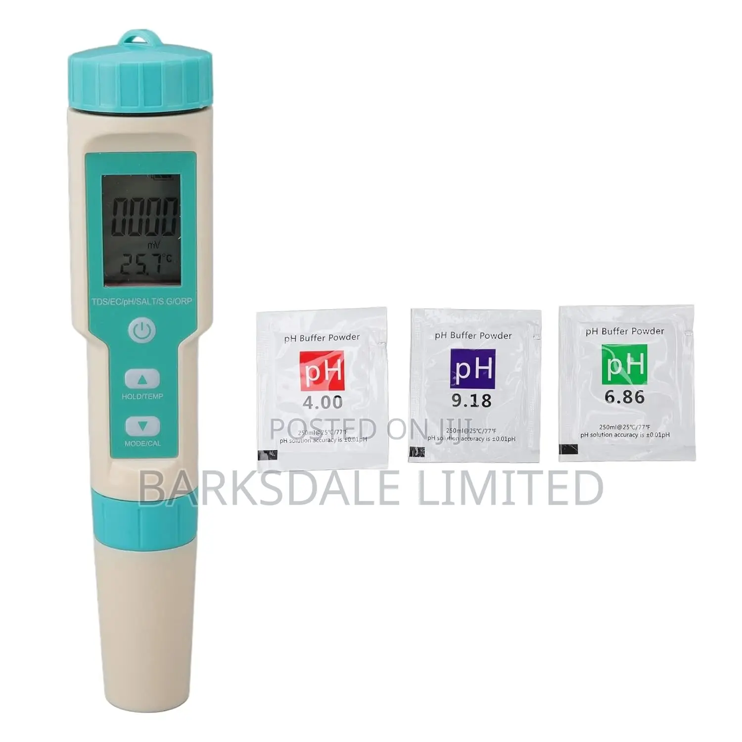 Water Quality Tester Orp Ph TDS Ec Salinity Sg 7 in 1 Meter