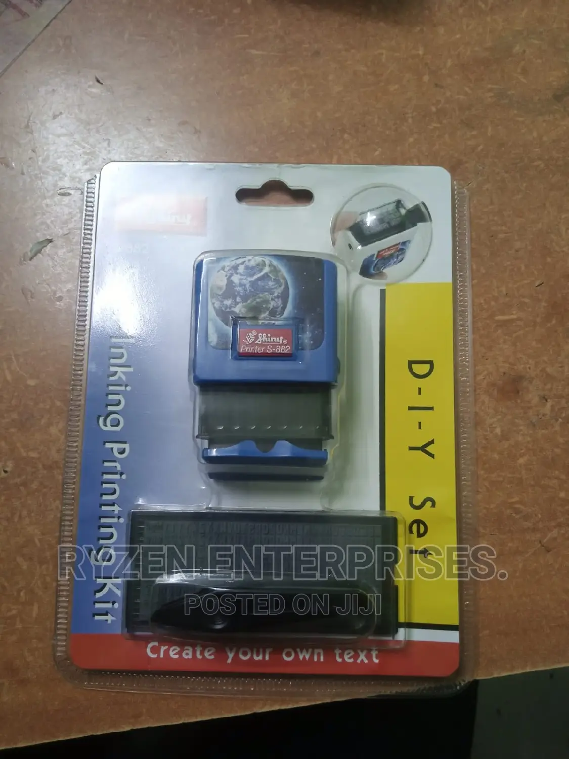 Inking Printing Kit/ Stamp Creat Your Text S-883