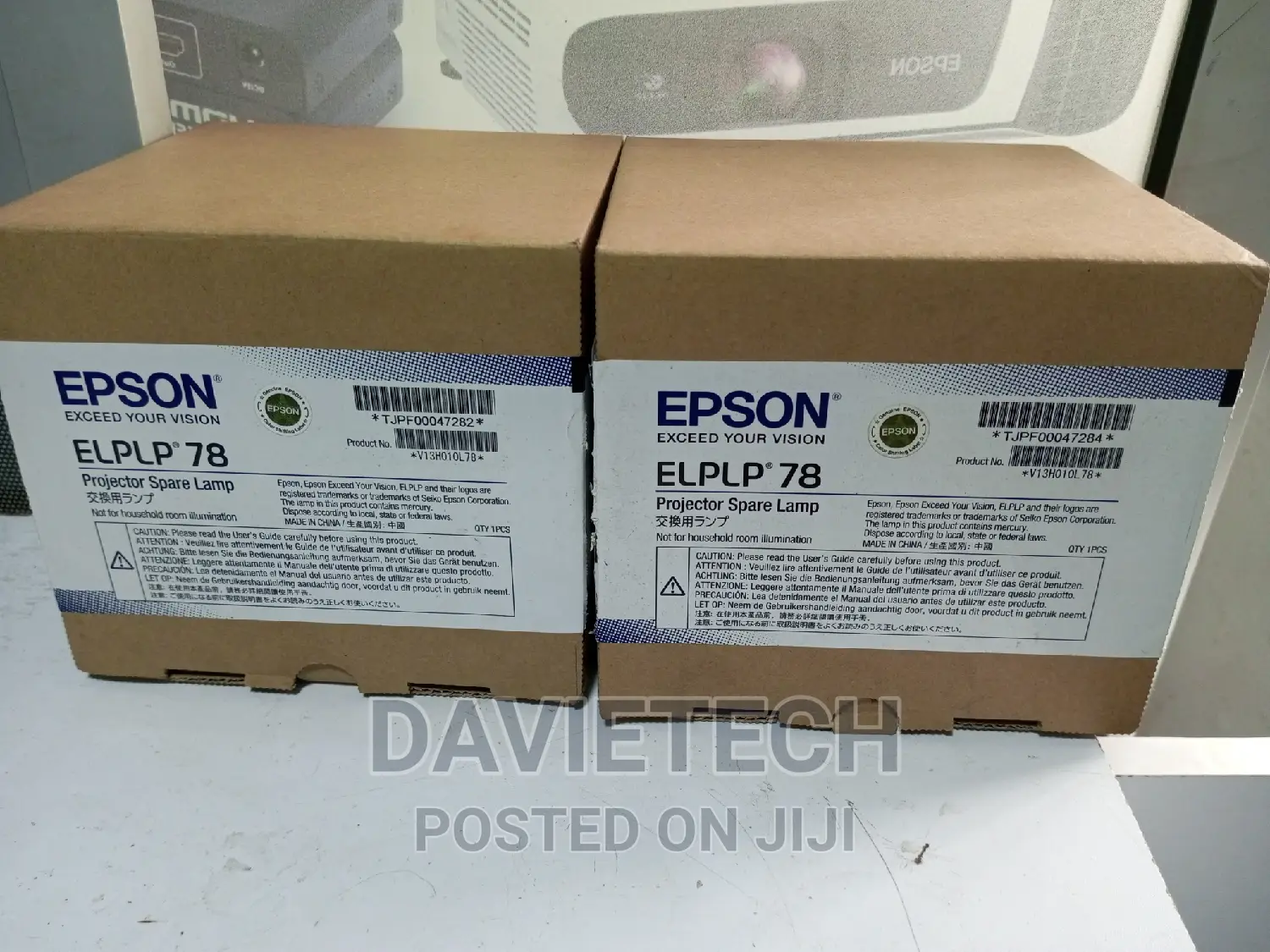 Projector Lamps for EPSON Eb S18,
