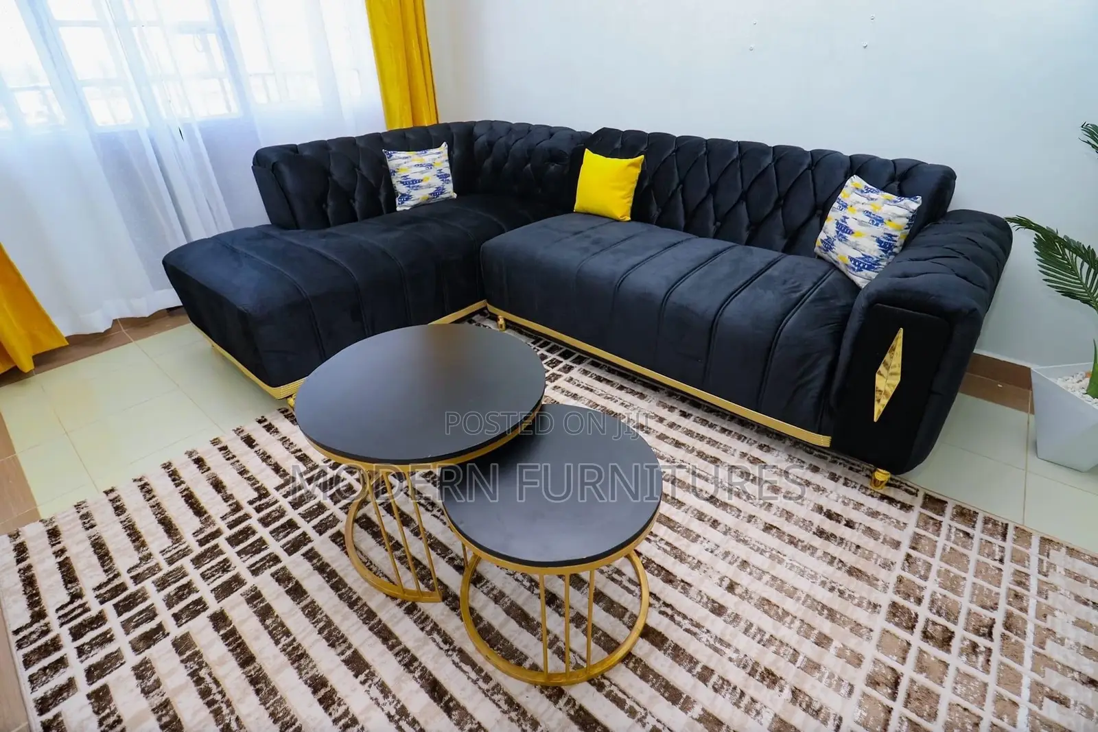 Chesterfield L-Sofa