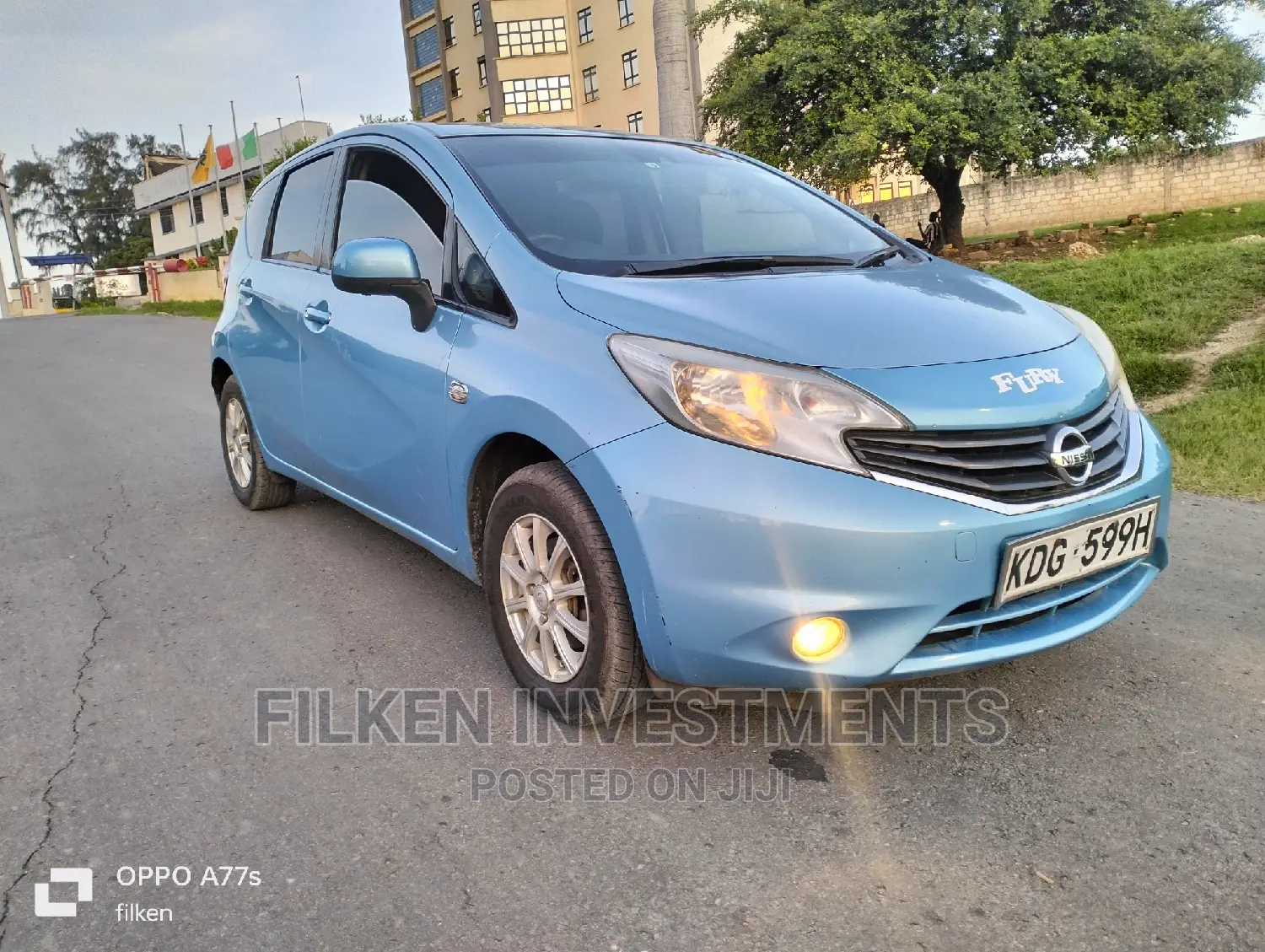 Nissan Note 1.2 Petrol 2015 Blue
