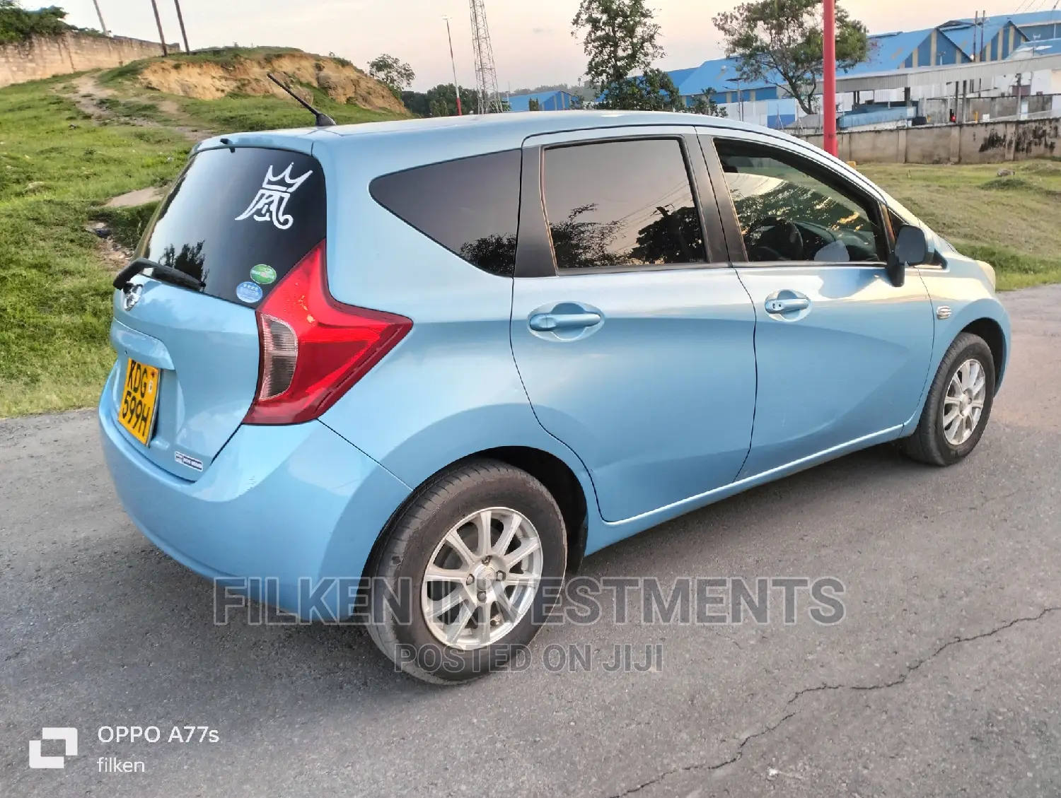 Nissan Note 1.2 Petrol 2015 Blue
